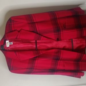 Beautiful red suit jacket